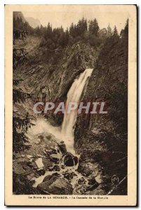 Postcard The Old Road Berarde Cascade
