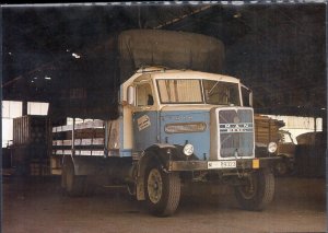 Vintage Trucks on Postcards GERMANY 1951 MAN MK