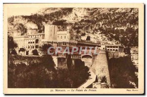 Old Postcard Monaco Prince's Palace