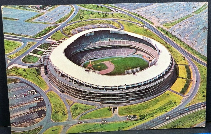 Stadium Redskins Senators Washington DC 1967 Vintage Postcard