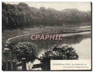 Old Postcard Torigni Sur Vire The Banks Lake