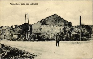 CPA Vigneulles-les-Hattonchatel - Nach der Schlacht - Rue - Ruines (1036911)