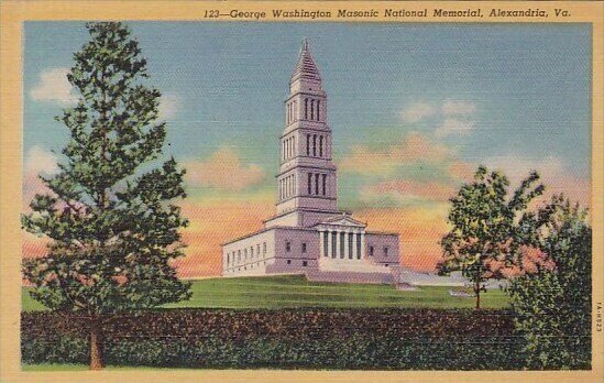 George Washington Masonic National Memorial Alexandria Virginia