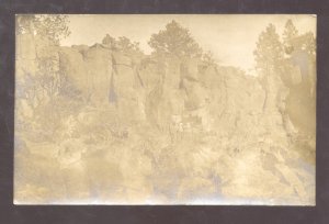 RPPC MESA NEW MEXICO NM 7000 FT. MESA SCENE VINTAGE REAL PHOTO POSTCARD