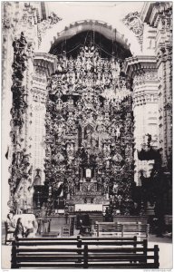 RP, Interior, Alter- Cathedral Of Saint Pricilla In Taxco, Gro., Mexico, 1930...