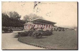 Old Postcard Horse Riding Equestrian Maisons Laffitte grandstand