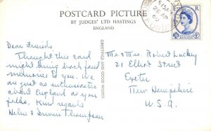 Burford England Witney Street Real Photo Vintage Postcard AA68323