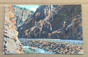 .01 PC 1950 USED LINEN PC - THOMPSON CANYON ON HWY COLO 16 TO ROCKY MTN, COLO