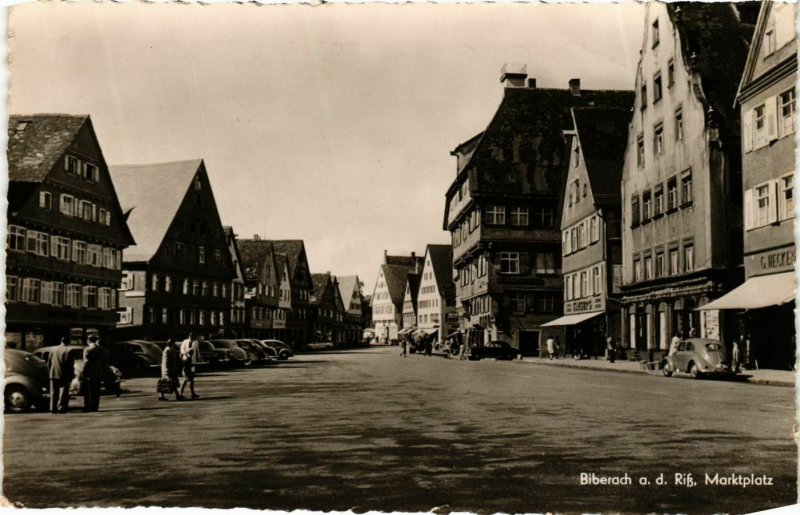 CPA AK Biberach a. d. Riss - Marktplatz GERMANY (913067)