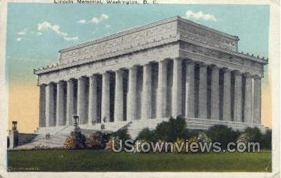 Lincoln Memorial, District Of Columbia