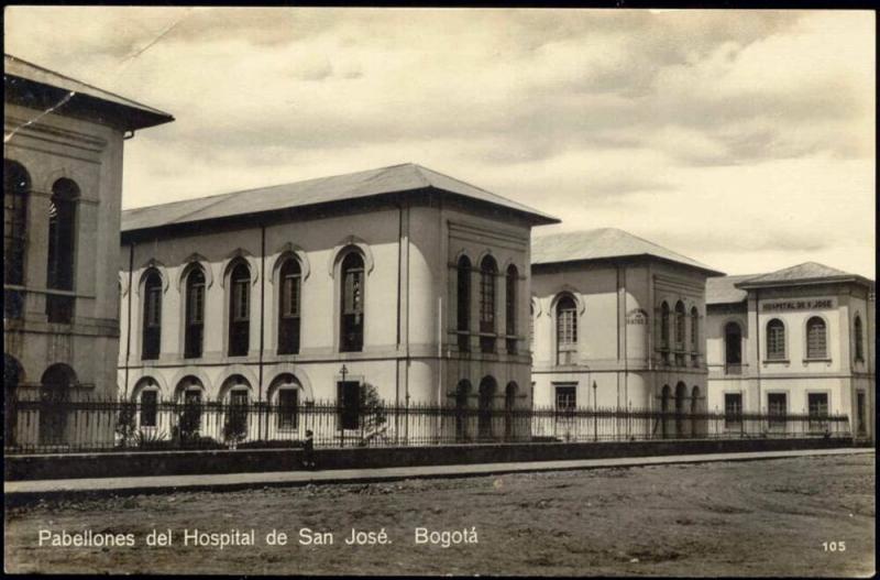 colombia, BOGOTA, Pabellones del Hospital San José (1930s)