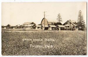 RPPC, Green Gable Cabins, Fayette Ohio