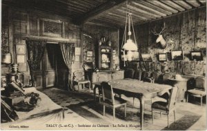 CPA TALCY - Interieur de Chateau - La Salle a Manger (127784)