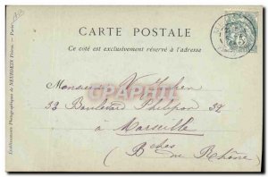 Old Postcard Folklore Musician