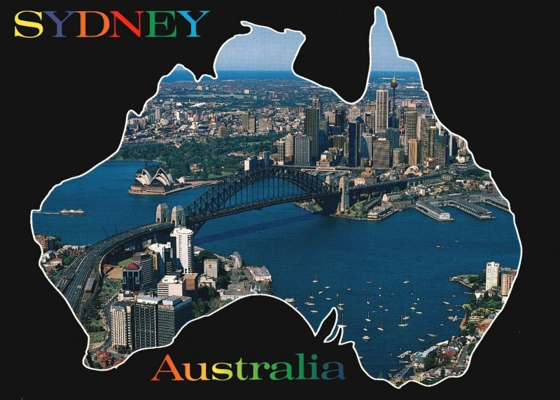 Vintage Postcard The Birthplace of Australian Nation New South Wales Sydney AU