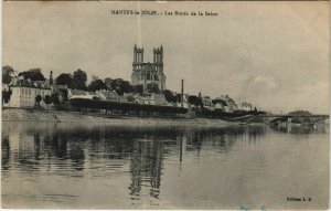 CPA MANTES -la-Jolie Les Bords de la Seine (806444)