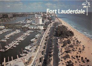 Lot 6 usa florida fort lauderdale boat car a1a looking north with bahiamar