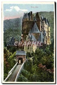 Old Postcard Burg Eltz