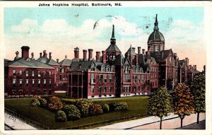 Postcard HOSPITAL SCENE Baltimore Maryland MD AM6178