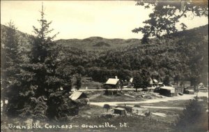 Granville VT Granville Corners c1950 Real Photo Postcard