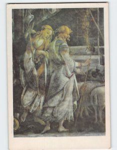 Postcard Scenes from the Life of Moses by Sandro Botticelli Sistine Chapel