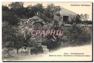 Old Postcard Female Nude erotic St Raphael Residential Brothel d & # 39Alphon...