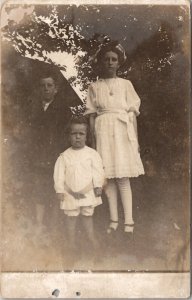 RPPC Children of the Edwardian Era Sad Faces Real Photo Postcard X6