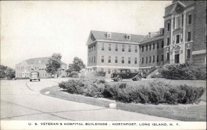 Northport Long Island New York NY US Veteran's Hospital Vintage Postcard