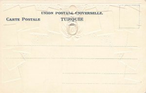 Turkey, Stamps on Embossed Postcard, Unused, Published by Ottmar Zieher