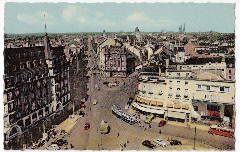 Luxembourg; Avenue De La Liberte PPC Unposted, By Sibenaler, C 1950's