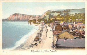 uk41651 jubilee flagstaff sidmouth uk