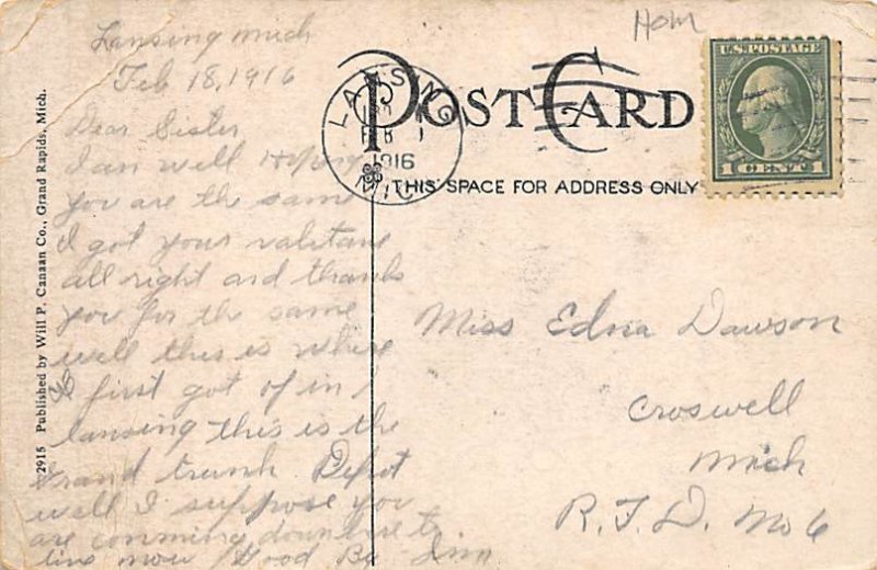 Grand Trunk Depot - Lansing, Michigan MI