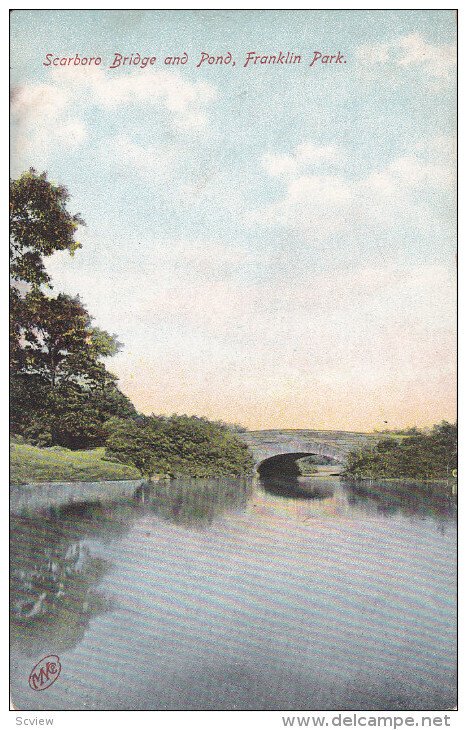 Scarboro Bridge and Pond, Franklin Park, 00-10s