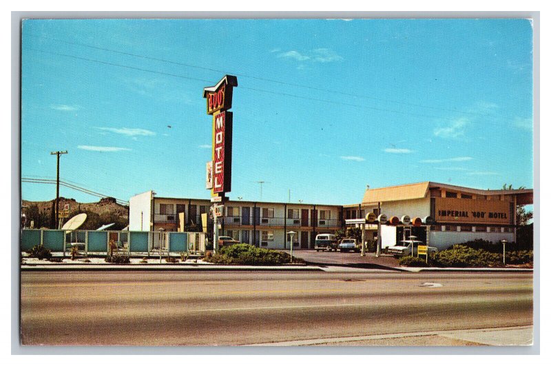 Postcard AZ Imperial 400 Motor Inn Kingman Arizona Vintage Standard View Card 