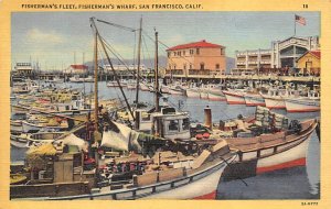 Fisherman's Fleet, Fisherman's Wharf San Francisco California  