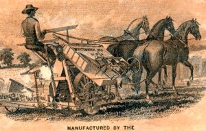 1880s Esterly Harvesting Machine Co. Light Draft Binder Set Of 3 F108