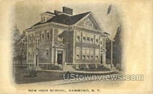 New High School, Hammond Hammond NY Unused