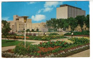 Memorial Park Flower Gardens, Government Buildings, Winnipeg, Manitoba
