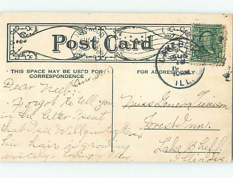 Divided-back MONUMENT SCENE Cincinnati Ohio OH AE7962