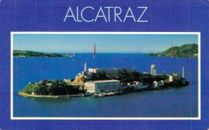 USA Alcatraz Island San Francisco Vintage Postcard 03.34