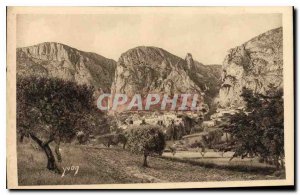 Postcard Old Village Moustiers Ste Marie Lower Alps