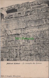 Egypt Postcard - Madinat Habu, Medinet Habout - Le Triomphe Des Ramses  RS34257