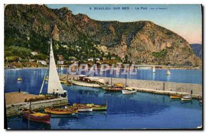 Modern Postcard Beaulieu Sur Mer The Port