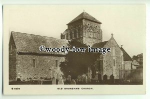 cu2042 - St. Nicholas the Old Church and Cemetery, in Shoreham - Postcard