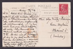 FRANCE, Postcard RPPC, Vichy, Villa Sévigné