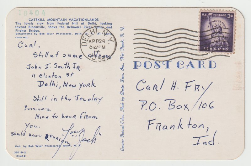 Catskill Mountains, (Delaware River Valley) New York, United States