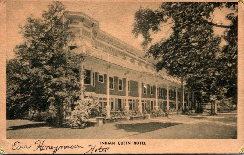 Pennsylvania Stroudsburg Indian Queen Hotel