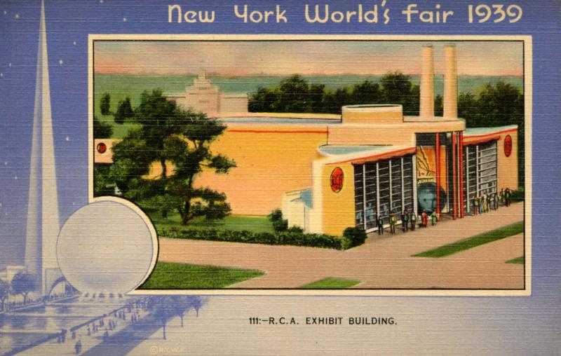 NY - New York World's Fair, 1939. RCA Exhibit Building