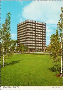 Sask Tel Head Office Regina SK Saskatchewan Sasktel Continental Postcard C10