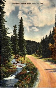 Postcard SD Black Hills - Spearfish Canyon